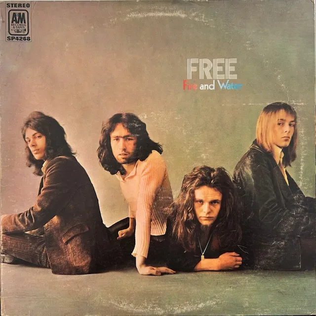 FREE / FIRE AND WATERのアナログレコードジャケット (準備中)