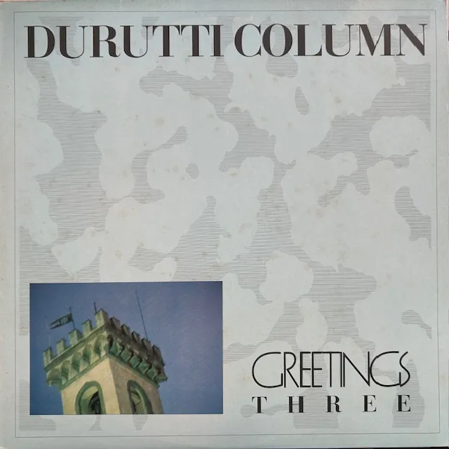 DURUTTI COLUMN / GREETINGS THREEのアナログレコードジャケット (準備中)