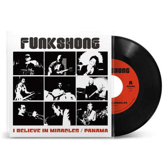 FUNKSHONE / I BELIEVE IN MIRACLES ／ PANAMAのアナログレコードジャケット (準備中)