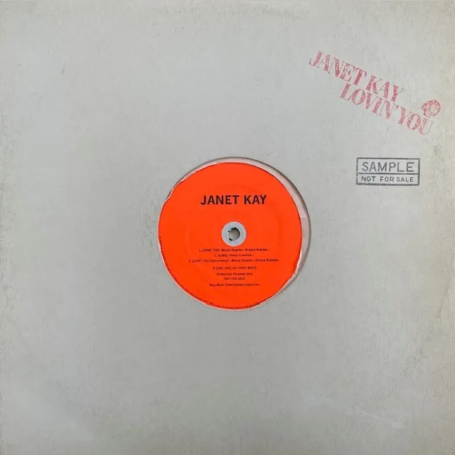 JANET KAY / LOVIN’ YOU (JPN PROMO)のアナログレコードジャケット (準備中)