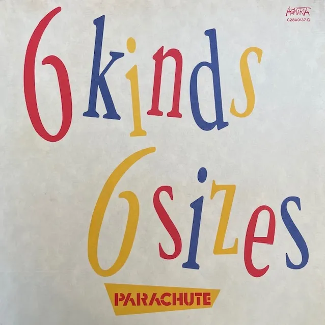 PARACHUTE / 6 KINDS 6 SIZESのアナログレコードジャケット (準備中)