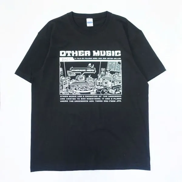 アザー・ミュージック OTHER MUSIC BLU-RAY発売記念Tシャツ(スミクロ)のアナログレコードジャケット (準備中)