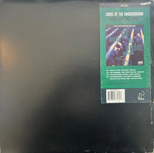 LORDS OF THE UNDERGROUND / HERE COME THE LORDSのアナログレコードジャケット (準備中)