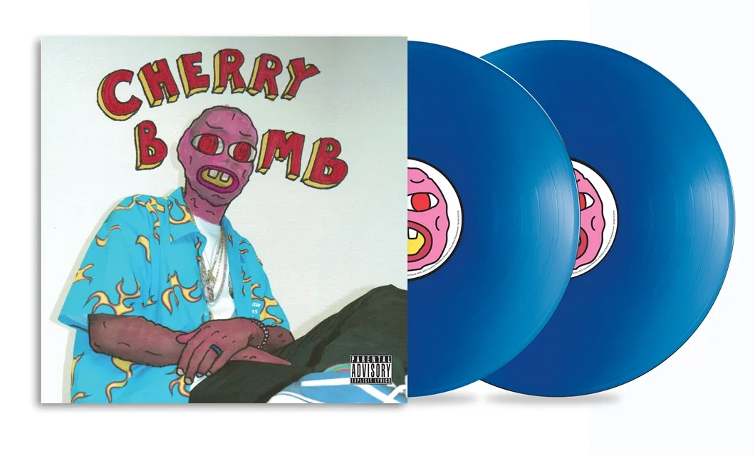 TYLER, THE CREATOR / CHERRY BOMB [マスク・カヴァー・ジャケット仕様 ／ BLUE VINYL]のアナログレコードジャケット (準備中)