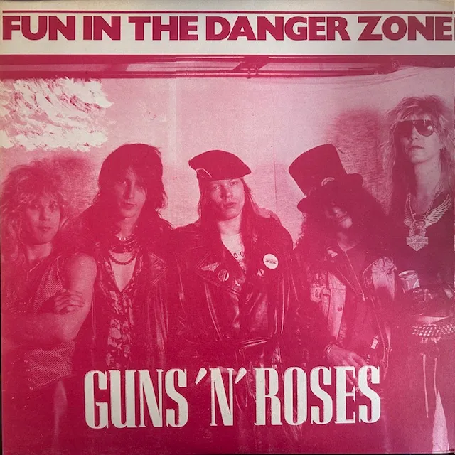 GUNS N' ROSES / FUN IN THE DANGER ZONEのアナログレコードジャケット (準備中)