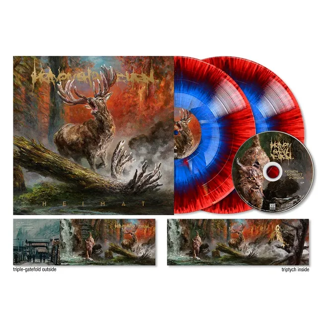 HEAVEN SHALL BURN / HEIMAT [DELUXE TRANSPARENT RED & BLUE SPLATTER VINYL]のアナログレコードジャケット (準備中)