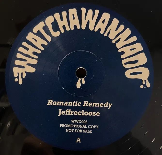 JEFFRECLOOSE / ROMANTIC REMEDY / FEELINGS WILL ENDUREのアナログレコードジャケット (準備中)