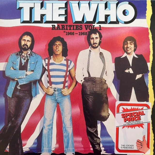 WHO / RARITIES VOL. 1 "1966-1968"のアナログレコードジャケット (準備中)
