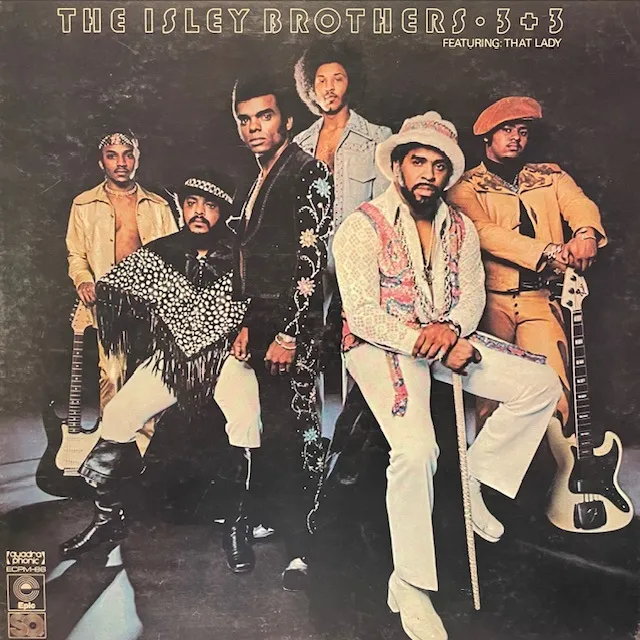 ISLEY BROTHERS / 3 + 3のアナログレコードジャケット (準備中)