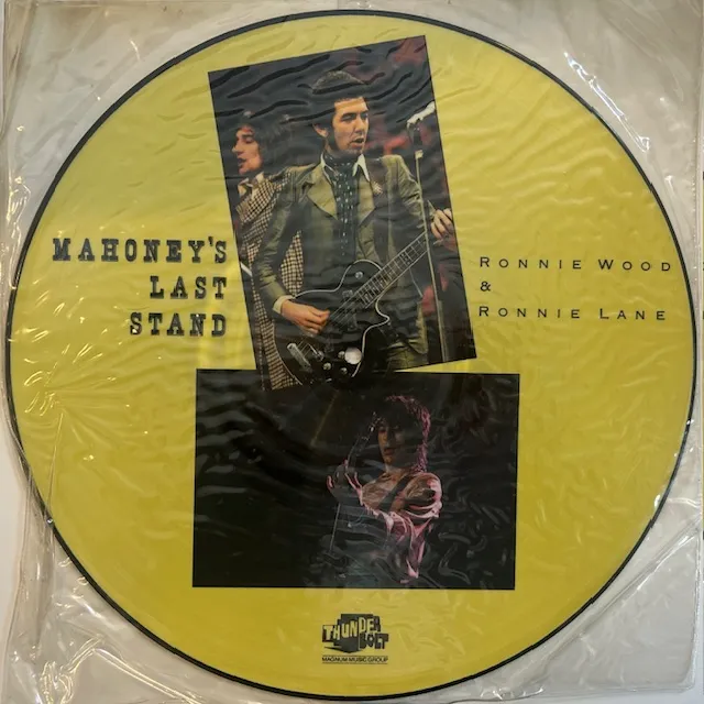 O.S.T. (RON WOOD & RONNIE LANE) / MAHONEY'S LAST STANDのアナログレコードジャケット (準備中)
