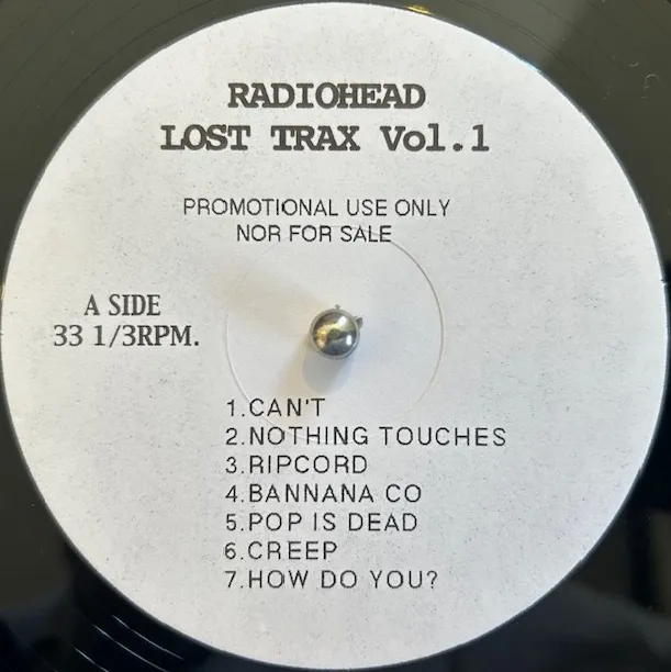 RADIOHEAD / LOST TRAX VOL.1のアナログレコードジャケット (準備中)