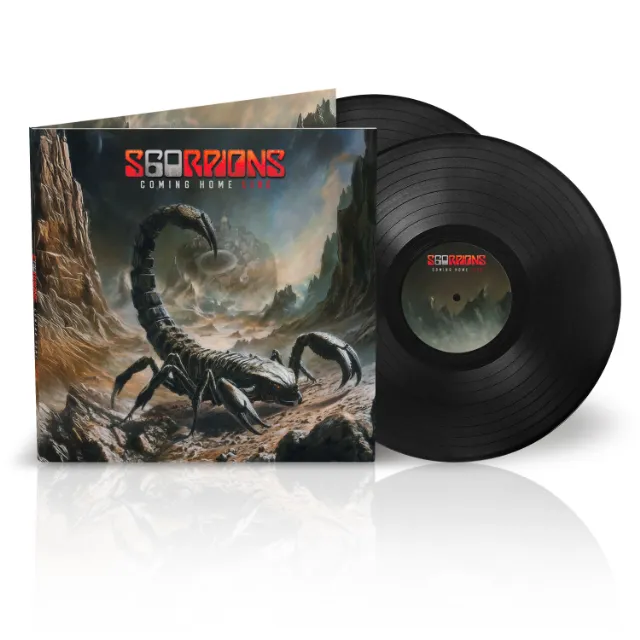 SCORPIONS / COMING HOME LIVEのアナログレコードジャケット (準備中)