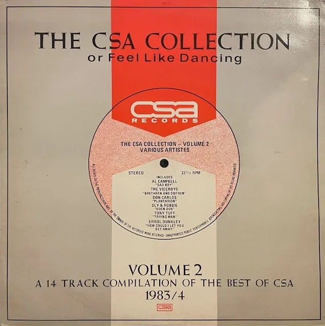 VARIOUS (DON CARLOS、TONY TUFF) / CSA COLLECTION VOLUME 2 OR FEEL LIKE のアナログレコードジャケット (準備中)