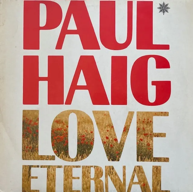PAUL HAIG / LOVE ETERNALのアナログレコードジャケット (準備中)