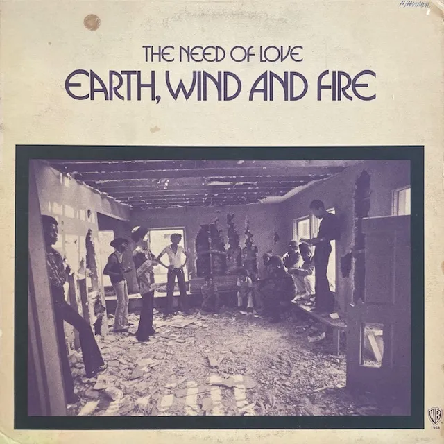 EARTH, WIND AND FIRE / NEED OF LOVEのアナログレコードジャケット (準備中)