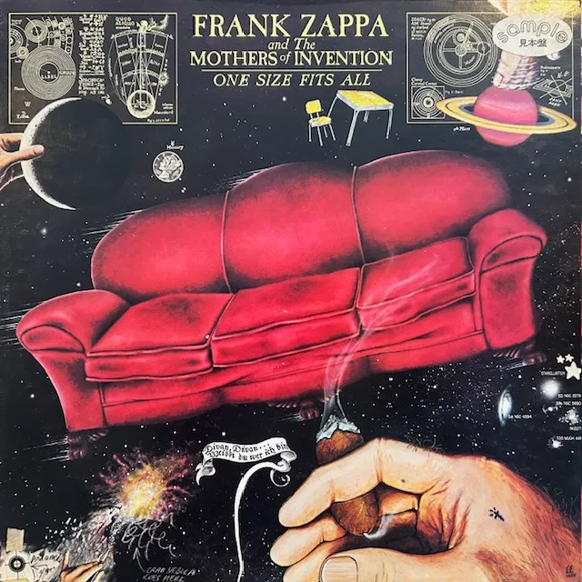 FRANK ZAPPA AND THE MOTHERS OF INVENTION / ONE SIZE FITS ALLのアナログレコードジャケット (準備中)