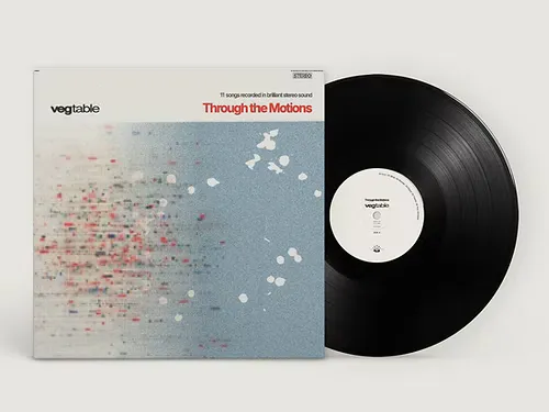 VEGTABLE / THROUGH THE MOTIONSのアナログレコードジャケット (準備中)