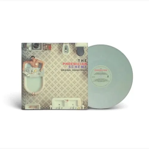 O.S.T. (ALEXANDRE DESPLAT) / PHOENICIAN SCHEME [SEA FOAM GREEN COLOR VINYL] のアナログレコードジャケット (準備中)