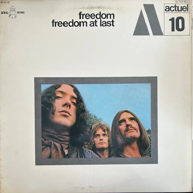 FREEDOM / FREEDOM AT LASTのアナログレコードジャケット (準備中)