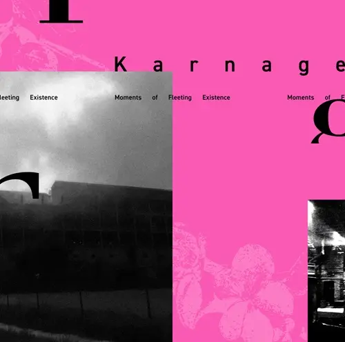 KARNAGE / MOMENTS OF FLEETING EXISTENCEのアナログレコードジャケット (準備中)