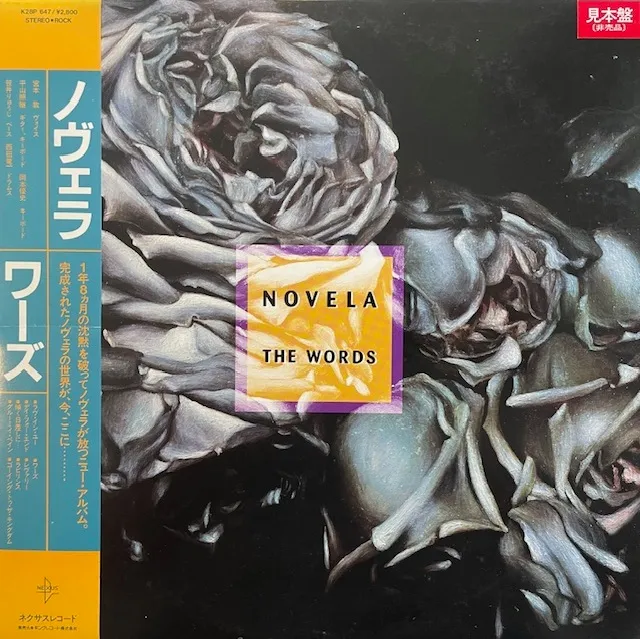 NOVELA / WORDS (PROMO)のアナログレコードジャケット (準備中)
