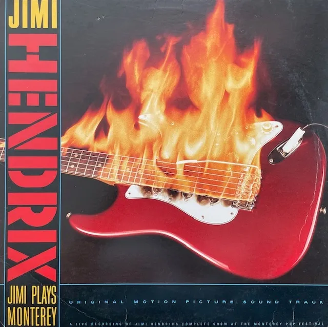 JIMI HENDRIX / JIMI PLAYS MONTEREYのアナログレコードジャケット (準備中)