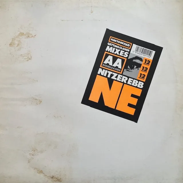 NITZER EBB / FUN TO BE HAD / GETTING CLOSER (MIXES)のアナログレコードジャケット (準備中)