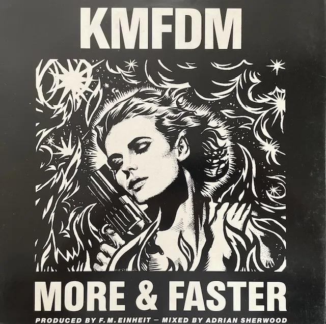 KMFDM / MORE & FASTERのアナログレコードジャケット (準備中)
