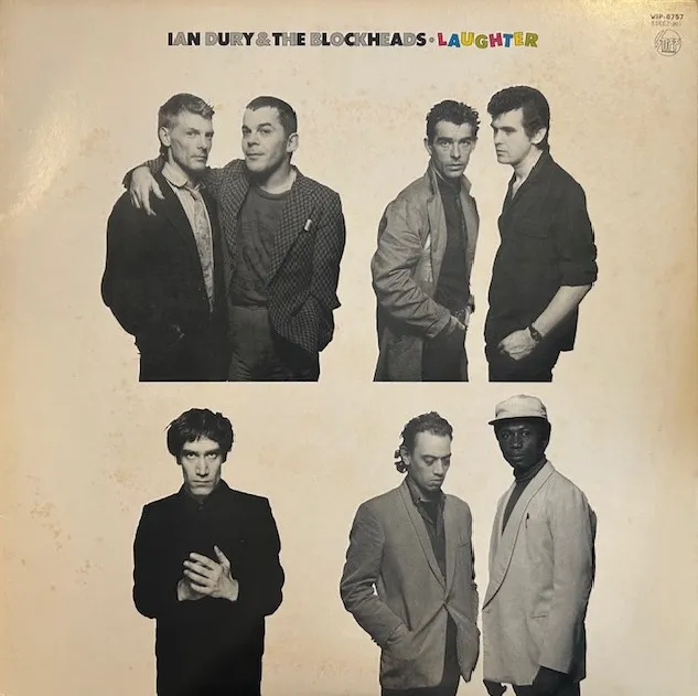 IAN DURY & THE BLOCKHEADS / LAUGHTERのアナログレコードジャケット (準備中)