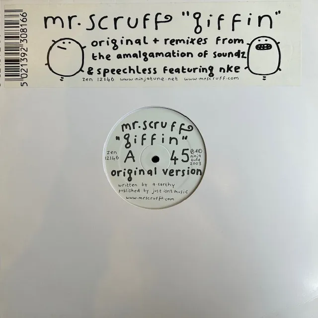 MR. SCRUFF / GIFFINのアナログレコードジャケット (準備中)