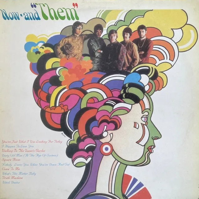 THEM / NOW AND THEM (UK 88年REISSUE)のアナログレコードジャケット (準備中)