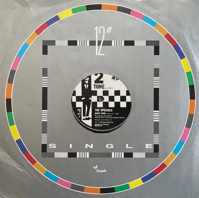 SPECIALS / GHOST TOWN ／ WHY? ／ FRIDAY NIGHT, SATURDAY MORNINGのアナログレコードジャケット (準備中)