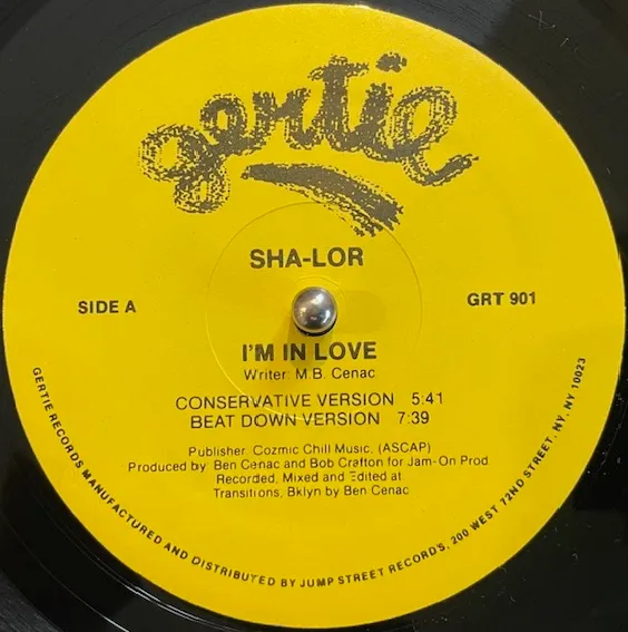 SHA-LOR / I'M IN LOVEのアナログレコードジャケット (準備中)
