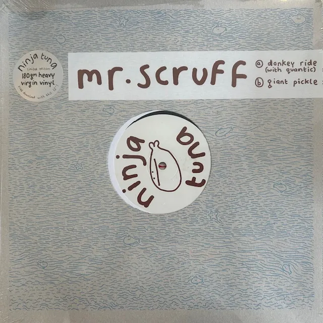 MR. SCRUFF / DONKEY RIDE & GIANT PICKLEのアナログレコードジャケット (準備中)