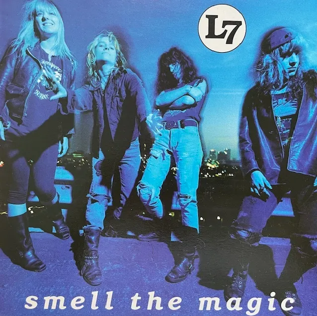 L7 / SMELL THE MAGIC (GREEN VINYL)のアナログレコードジャケット (準備中)