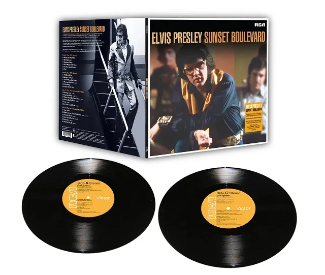 ELVIS PRESLEY / SUNSET BOULEVARDのアナログレコードジャケット (準備中)