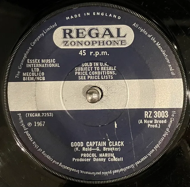 PROCOL HARUM / HOMBURGのアナログレコードジャケット (準備中)