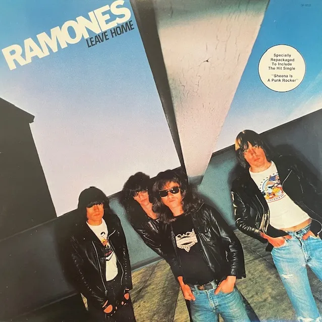 RAMONES / LEAVE HOME (80年 US 2ND PRESS)のアナログレコードジャケット (準備中)