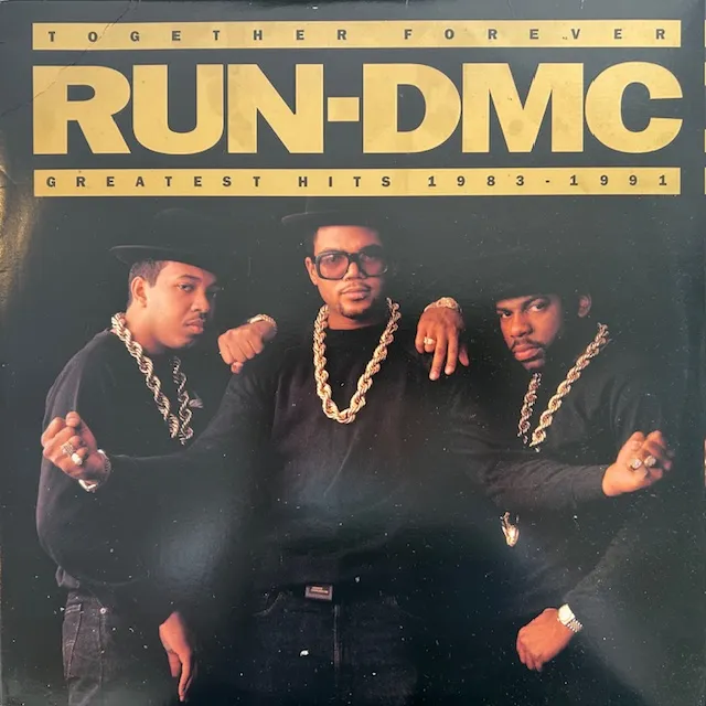 RUN DMC / TOGETHER FOREVER - GREATEST HITS 1983 - 1991のアナログレコードジャケット (準備中)