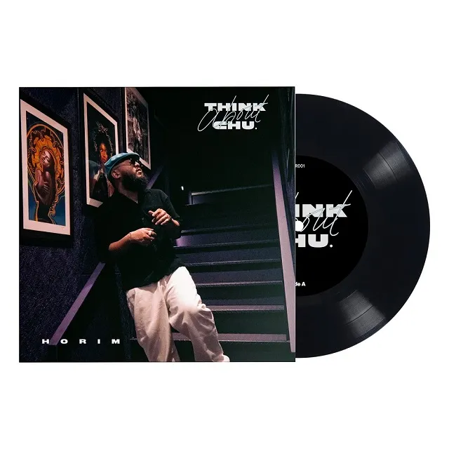 HORIM / THINK ABOUT’ CHU ／ THINK ABOUT' CHU(HOOKUO REMIX)のアナログレコードジャケット (準備中)
