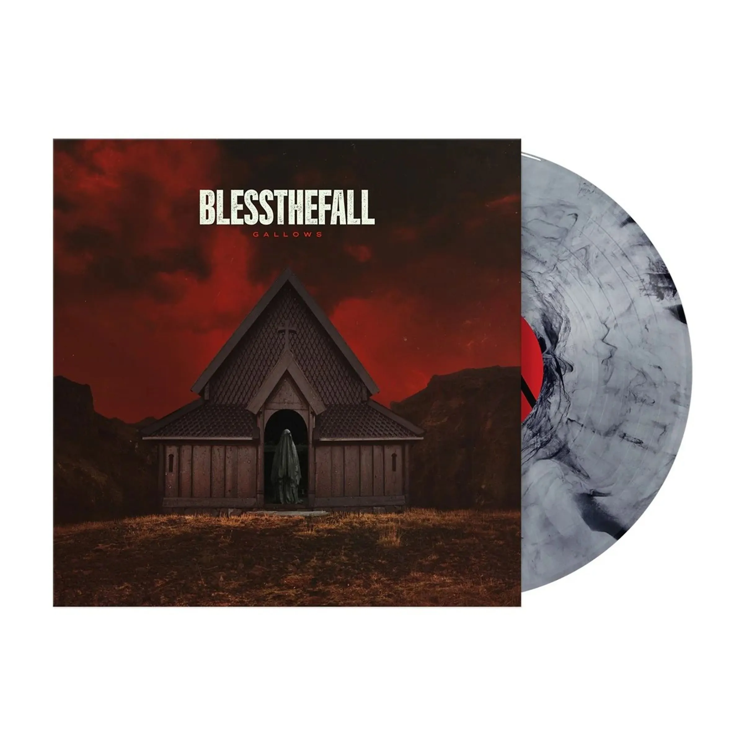 BLESSTHEFALL / GALLOWS [GREY MARBLE VINYL]のアナログレコードジャケット (準備中)