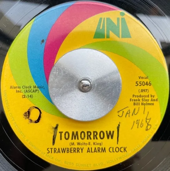 STRAWBERRY ALARM CLOCK / TOMORROW / BIRDS IN MY TREEのアナログレコードジャケット (準備中)