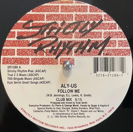 ALY-US / FOLLOW MEのアナログレコードジャケット (準備中)