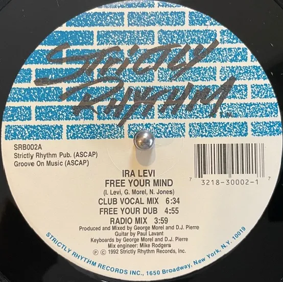 IRA LEVI / FREE YOUR MINDのアナログレコードジャケット (準備中)