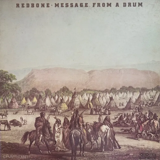 REDBONE / MESSAGE FROM A DRUMのアナログレコードジャケット (準備中)