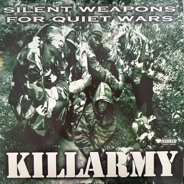 KILLARMY / SILENT WEAPONS FOR QUIET WARSのアナログレコードジャケット (準備中)
