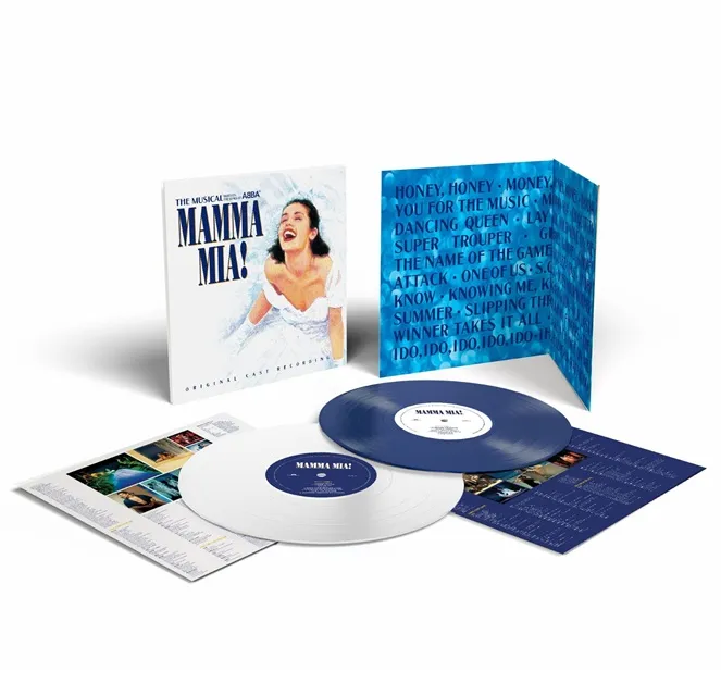 "MAMMA MIA" ORIGINAL LONDON CAST / MAMMA MIA [WHITE & BLUE VINYL]のアナログレコードジャケット (準備中)