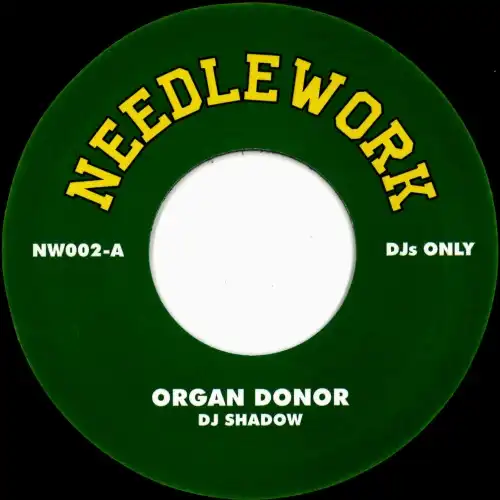 DJ SHADOW / ORGAN DONOR  THE NUMBER SONG