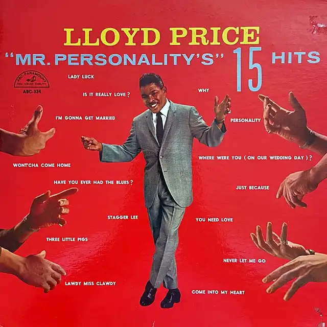 LLOYD PRICE / MR. PERSONALITYS 15 HITSのアナログレコードジャケット (準備中)