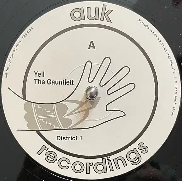 DISTRICT 1 / YELLのアナログレコードジャケット (準備中)